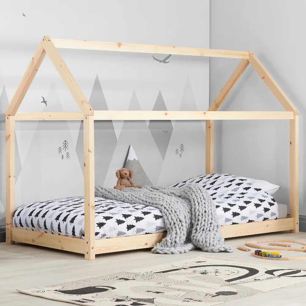 House Pine Wooden Bed Frame - 3ft Single