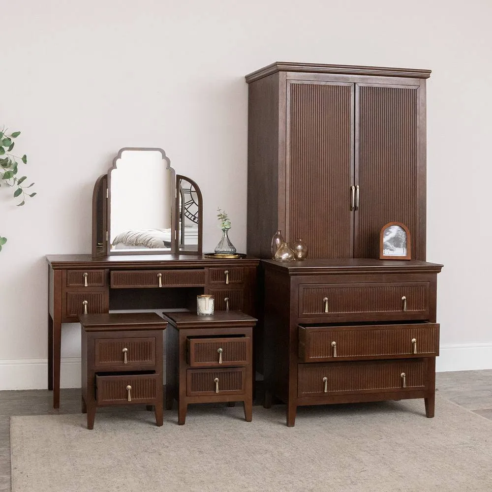 Melody Maison 6 Piece Furniture Set - Georgian Range in Dark Brown 2