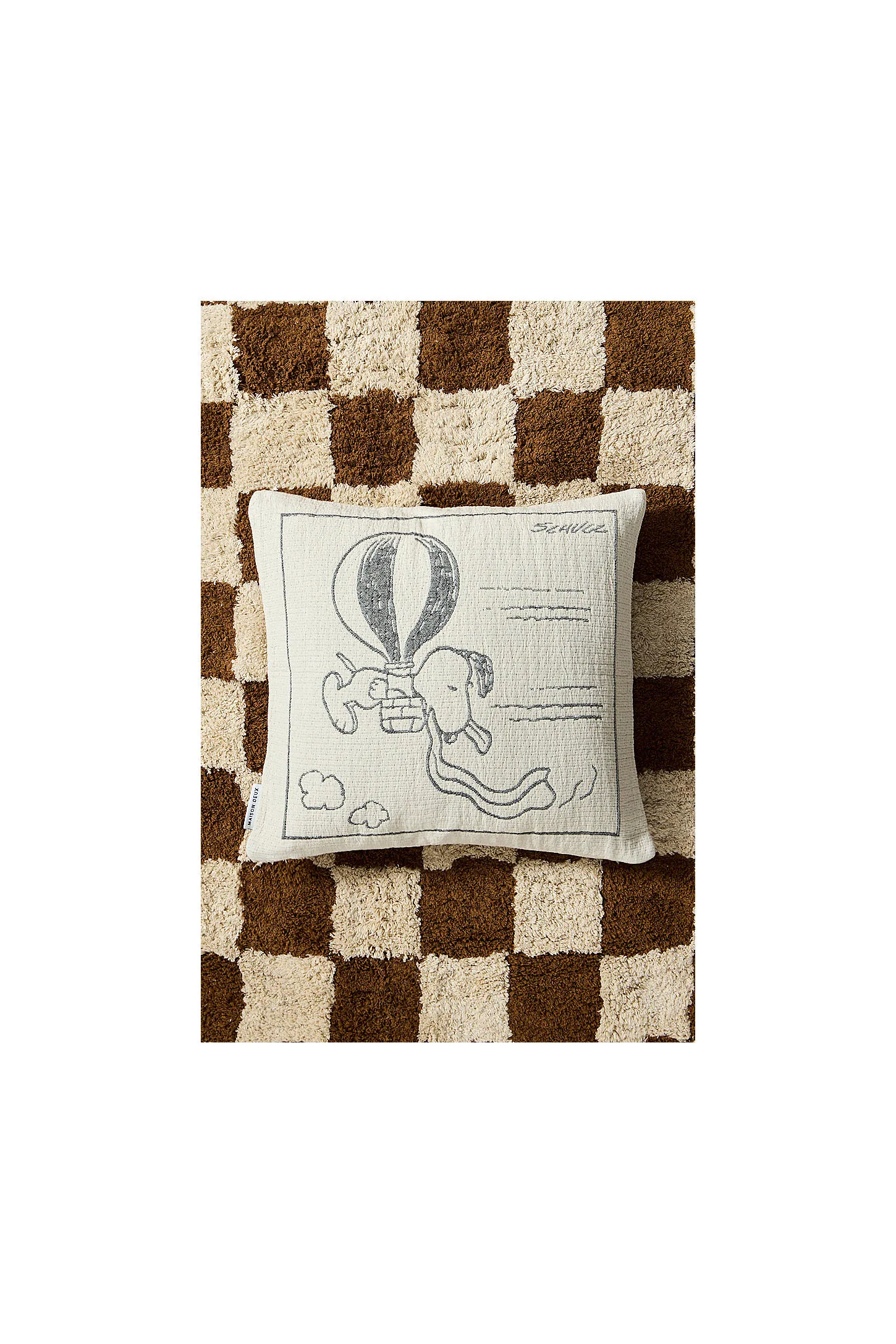 Maison Deux X Peanuts Zeppelin Cushion ALL 2