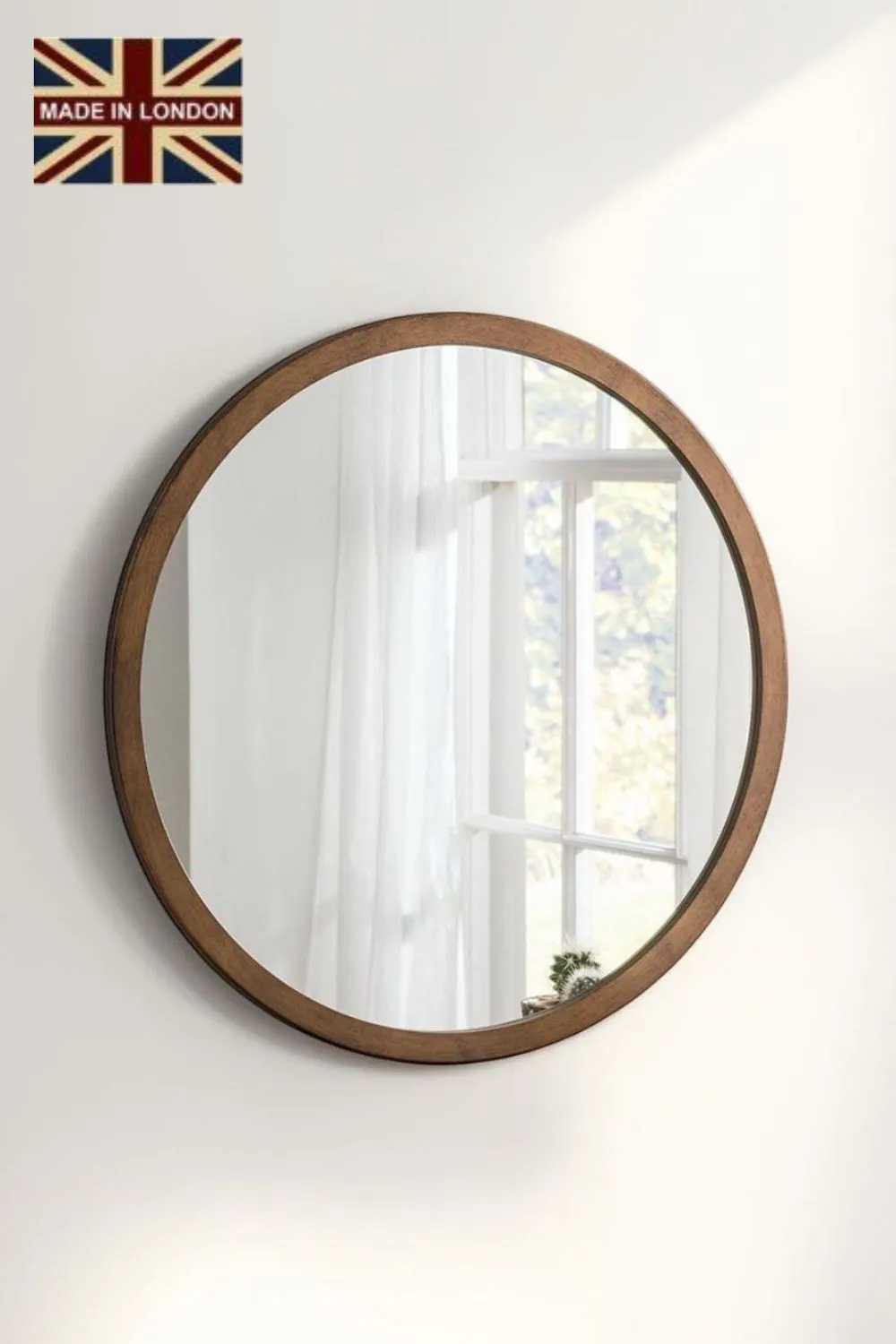 Yearn Mirrors Round Wall Mirror Bronze 80cm 2