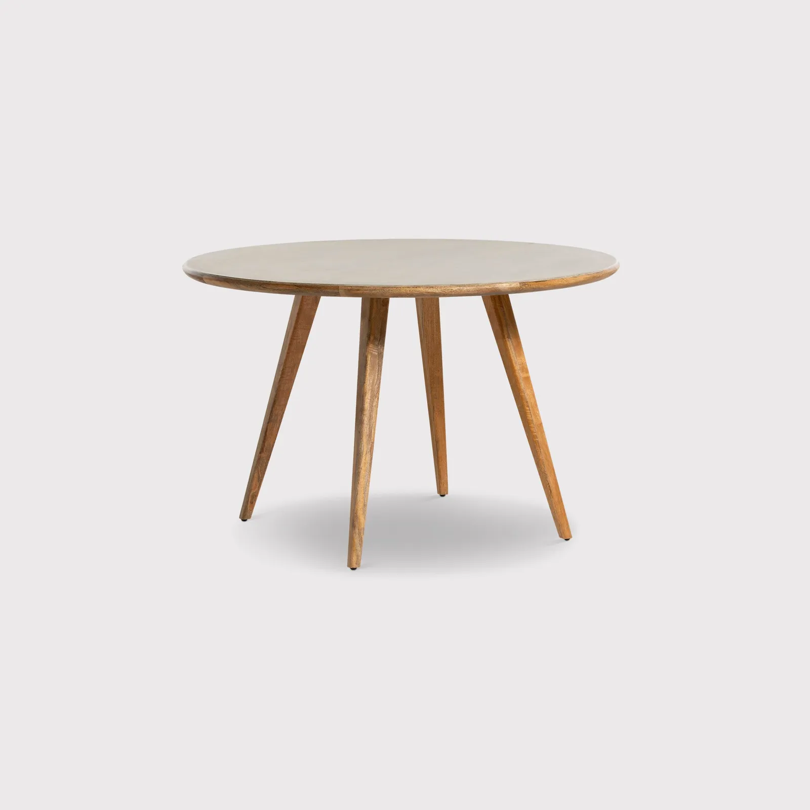 Burlington 120cm Faux Stone Round Dining Table, Round, Grey Wood | Barker & Stonehouse