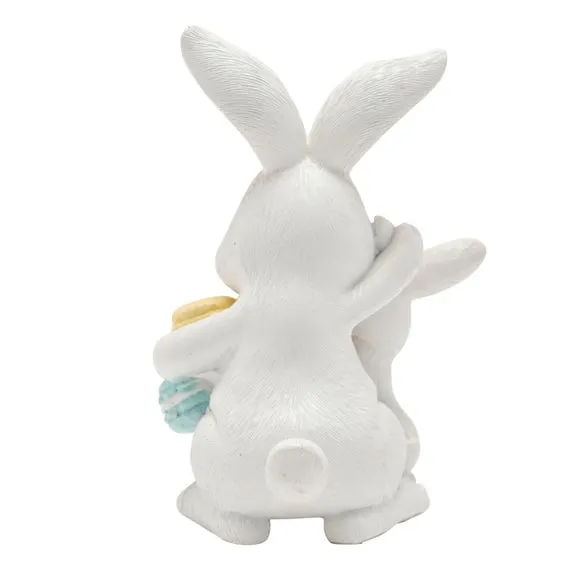 Eggstraordinary Gift Co. Easter Bunny Mum and Baby Ornament 5