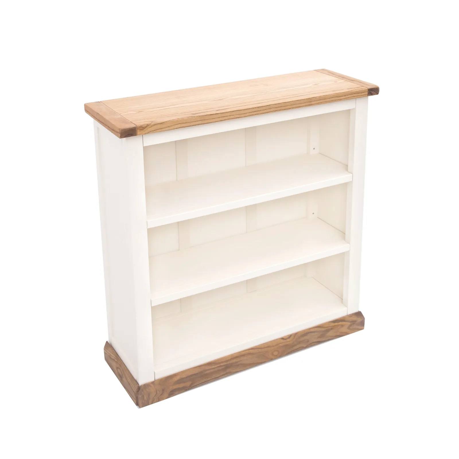 Cabinet Bits Bookcase with plinth 90x90x30cm in Off-White 3