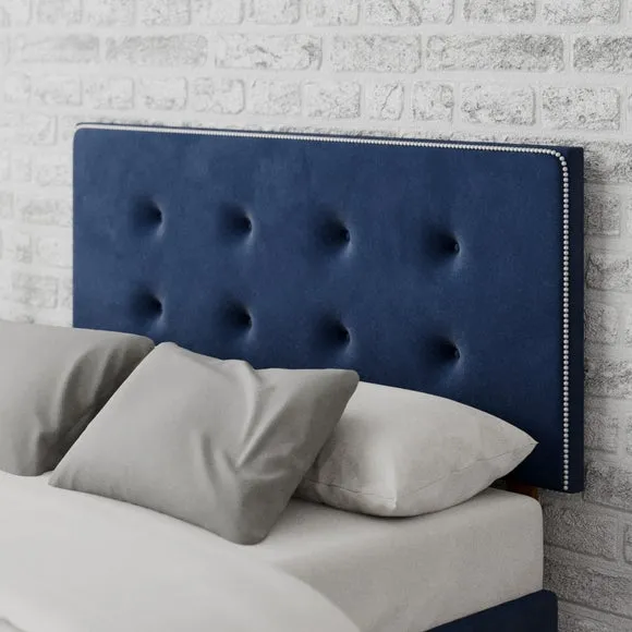 Presley Plush Velvet Headboard 1