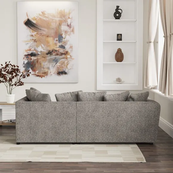 Blake Multi Weave Corner Chaise Sofa 2