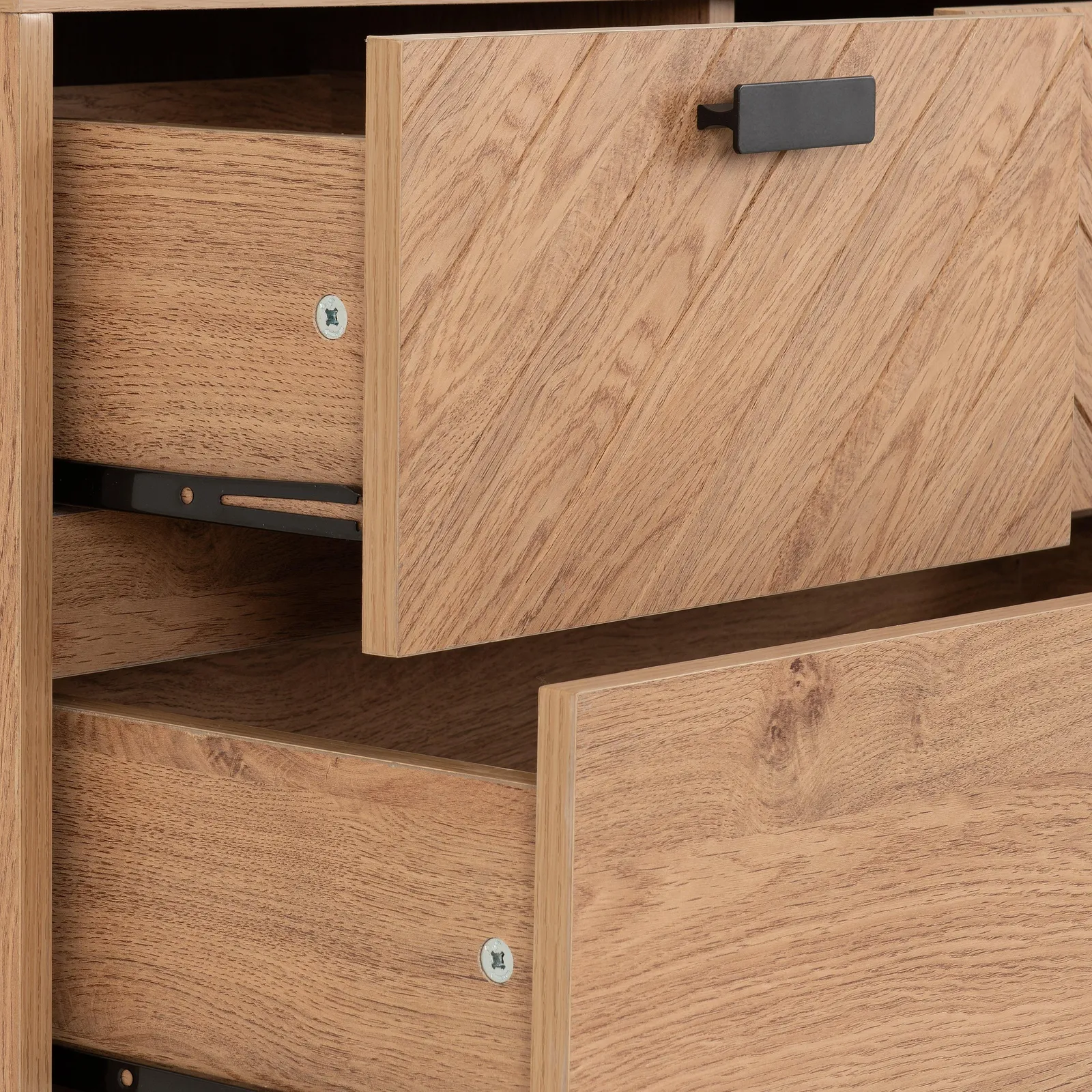 Seconique Leon 3+2 Drawer Chest in Natural 5