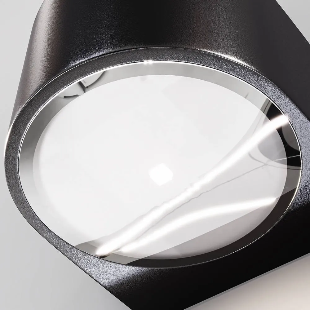 Netlighting Blow Outdoor Up Down Wall Lamp Graphite 3000K 900lm IP54 in Grey 2