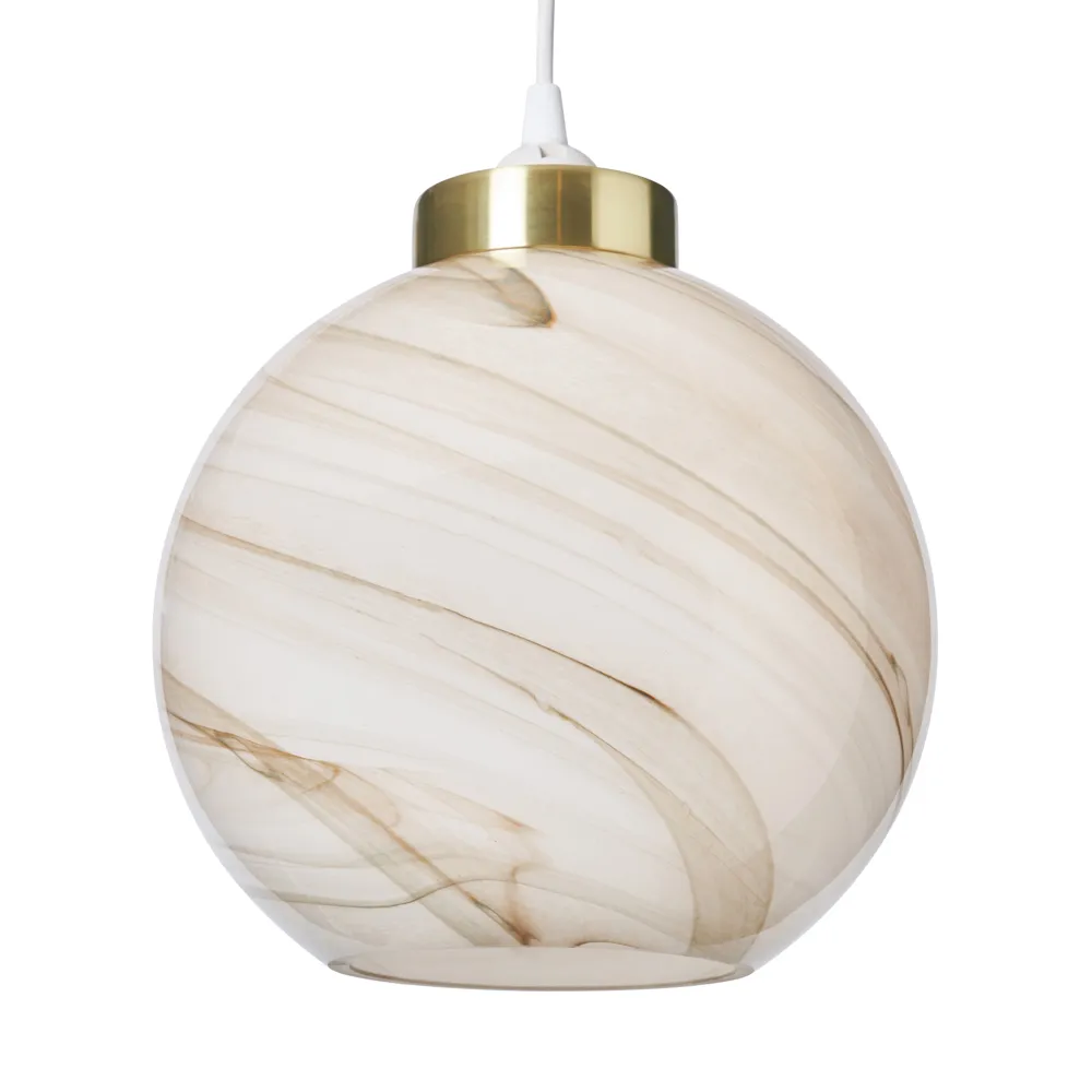 Lewis Glass Easyfit Shade, Marble