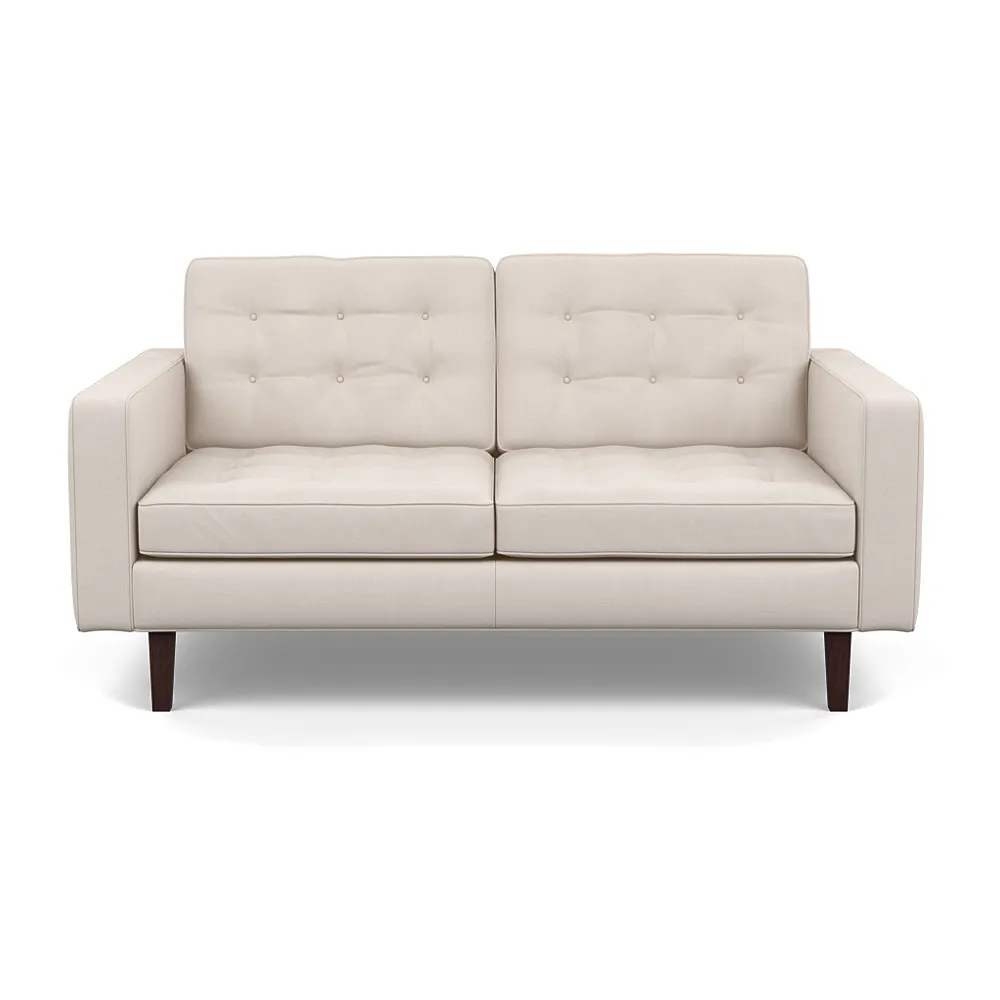 Heal's Hepburn 2 Seater Siena Cotton Natural Wenge 1