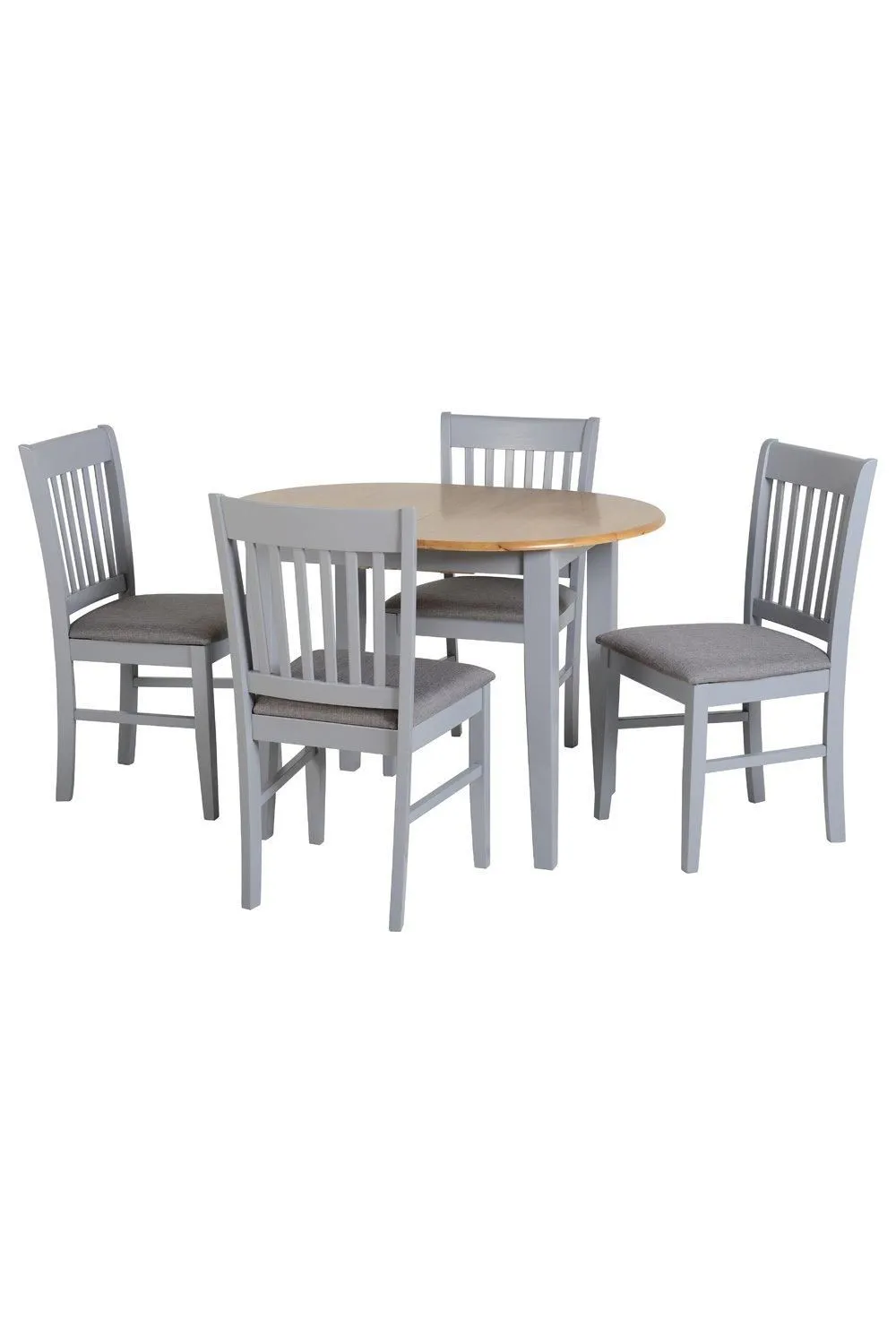 Seconique Oxford Extending Dining Set in Grey 2