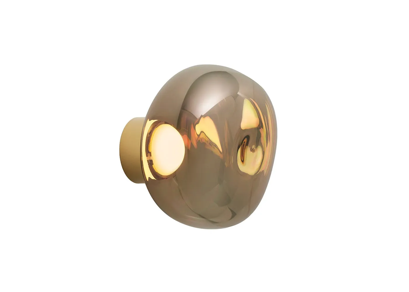 Tom Dixon Melt LED Surface Lamp Bronze Mini 1