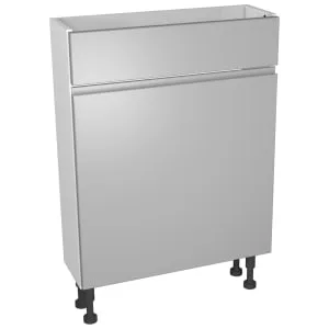 Wickes Hertford Dove Grey Compact Toilet Unit - 600 x 735mm