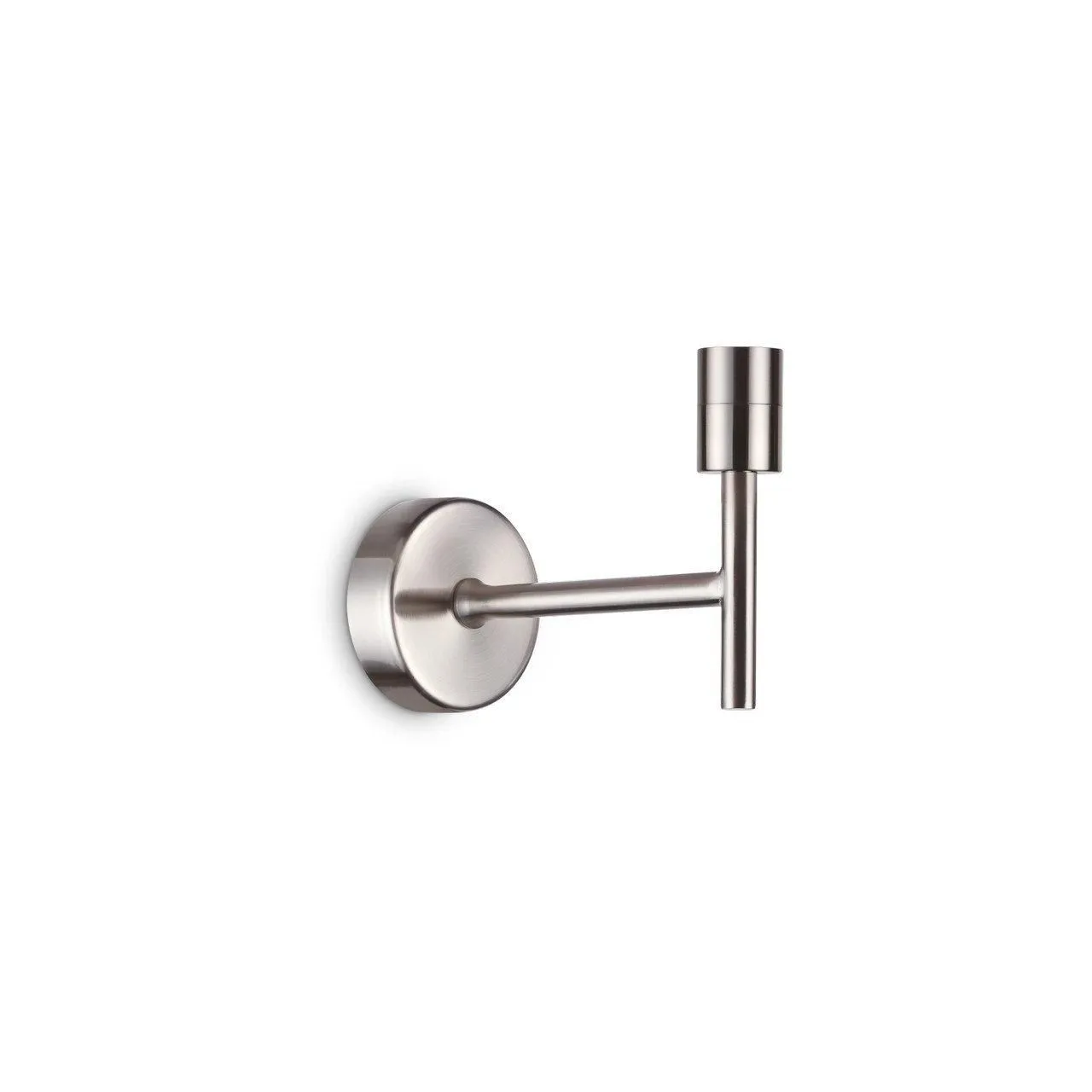 Netlighting Set Up Wall Lamp Nickel Without Shade in Grey
