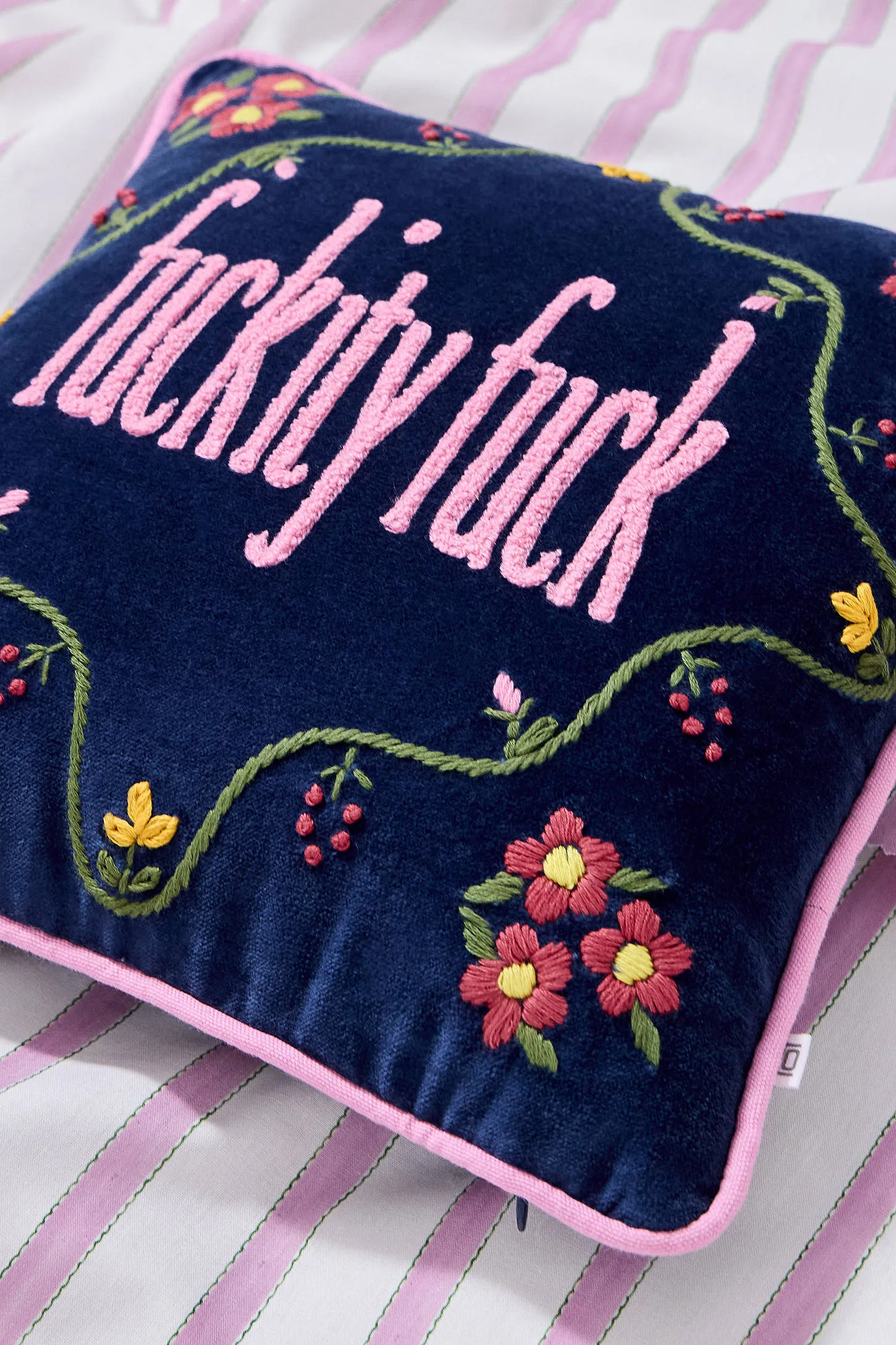 Blue F*ckity F*ck Cushion - Blue 2
