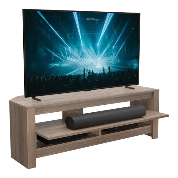 AVF Calibre Sound TV Unit for TVs up to 60" with Pull-Out Soundbar Shelf 5