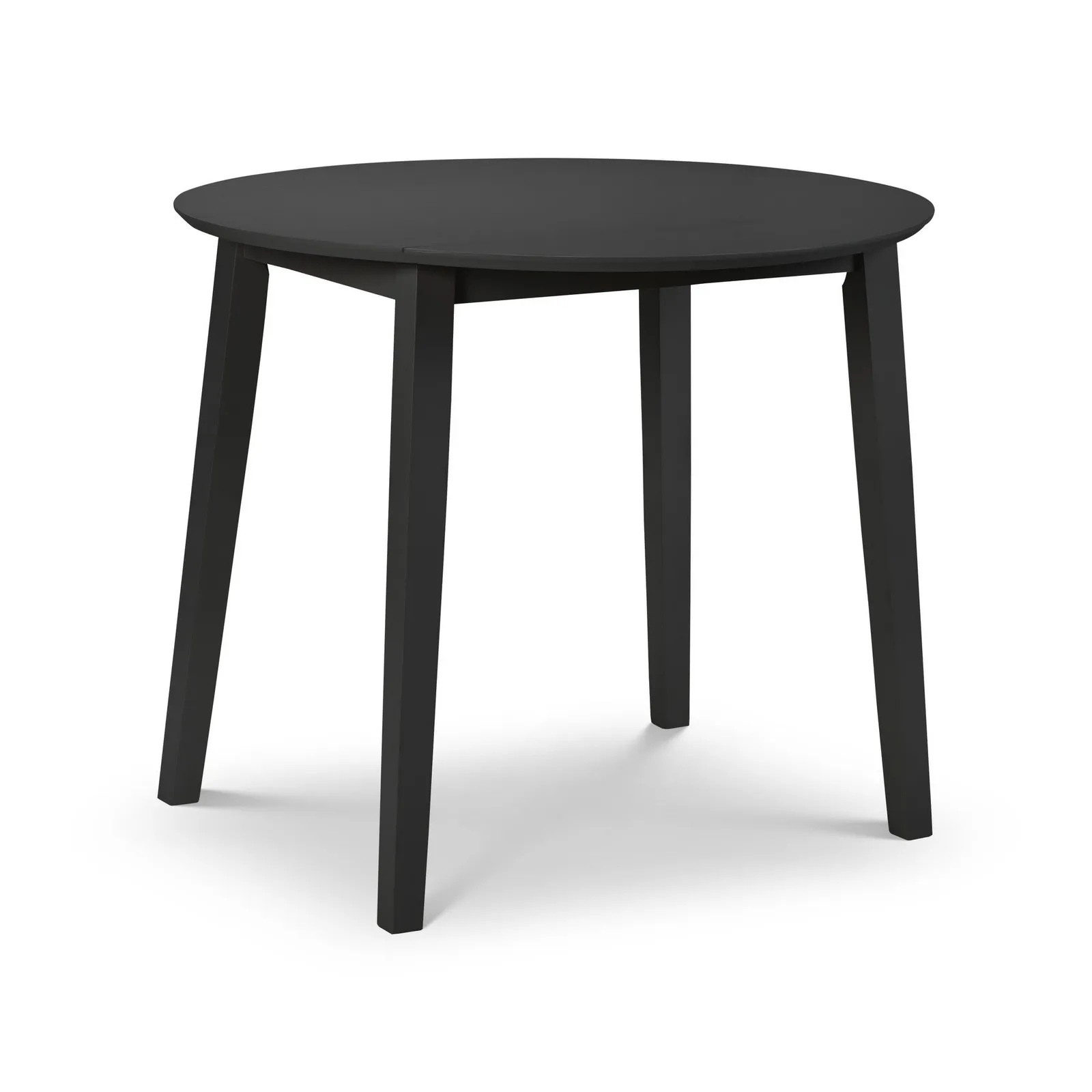 Coast 2-4 Seater Round Drop Leaf Dining Table with 4 Coast Chairs 2