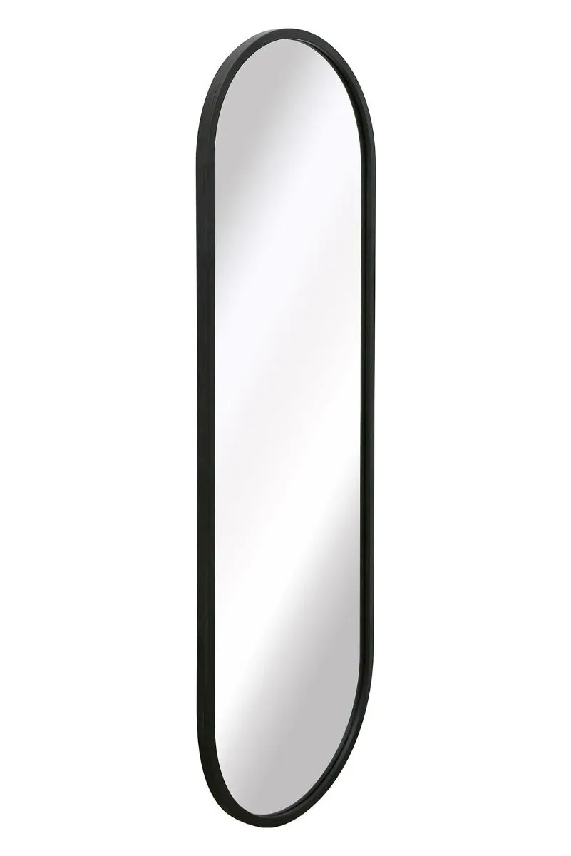 MirrorOutlet Black Metal Framed Double Arched Garden Wall Mirror (160 X 55CM) 4