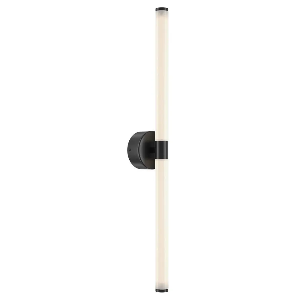 Netlighting Maytoni Axis Modern Up & Down Wall Lamp Black 3000K