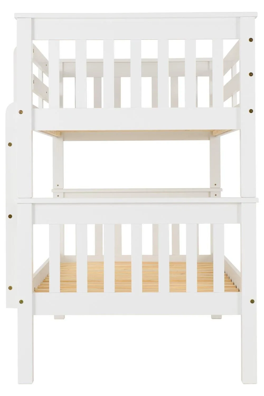 Seconique Neptune 3' Single Bunk Bed in White 3