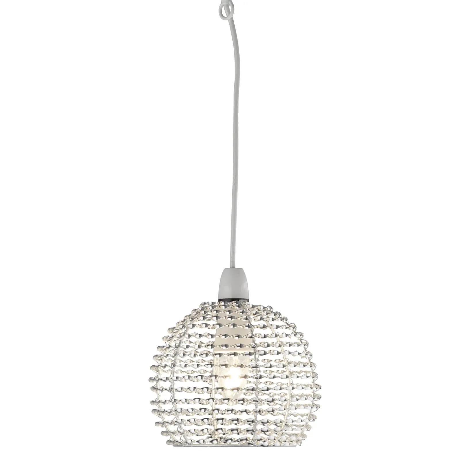 Gladstone Easy Fit Pendant Light Shade - Chrome