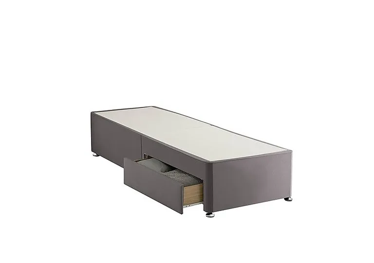 Divan Base - Single - Luxury Charcoal