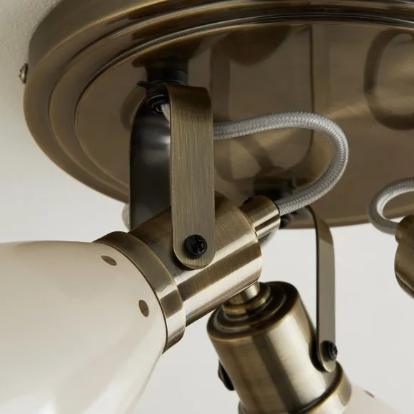 Miley Industrial 3 Light Adjustable Spotlight 3