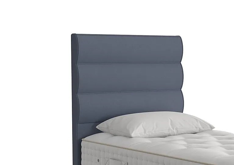 Triton Floor Standing Headboard - Single - Gem Indigo