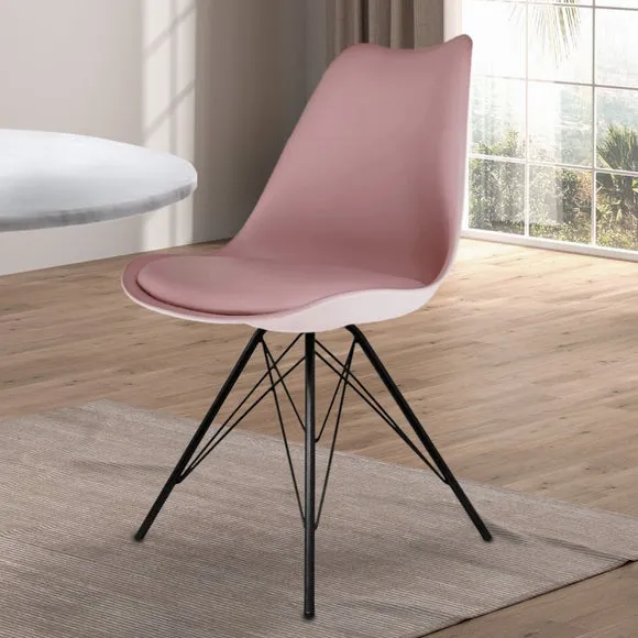 Fusion Living Soho Plastic Dining Chair 1