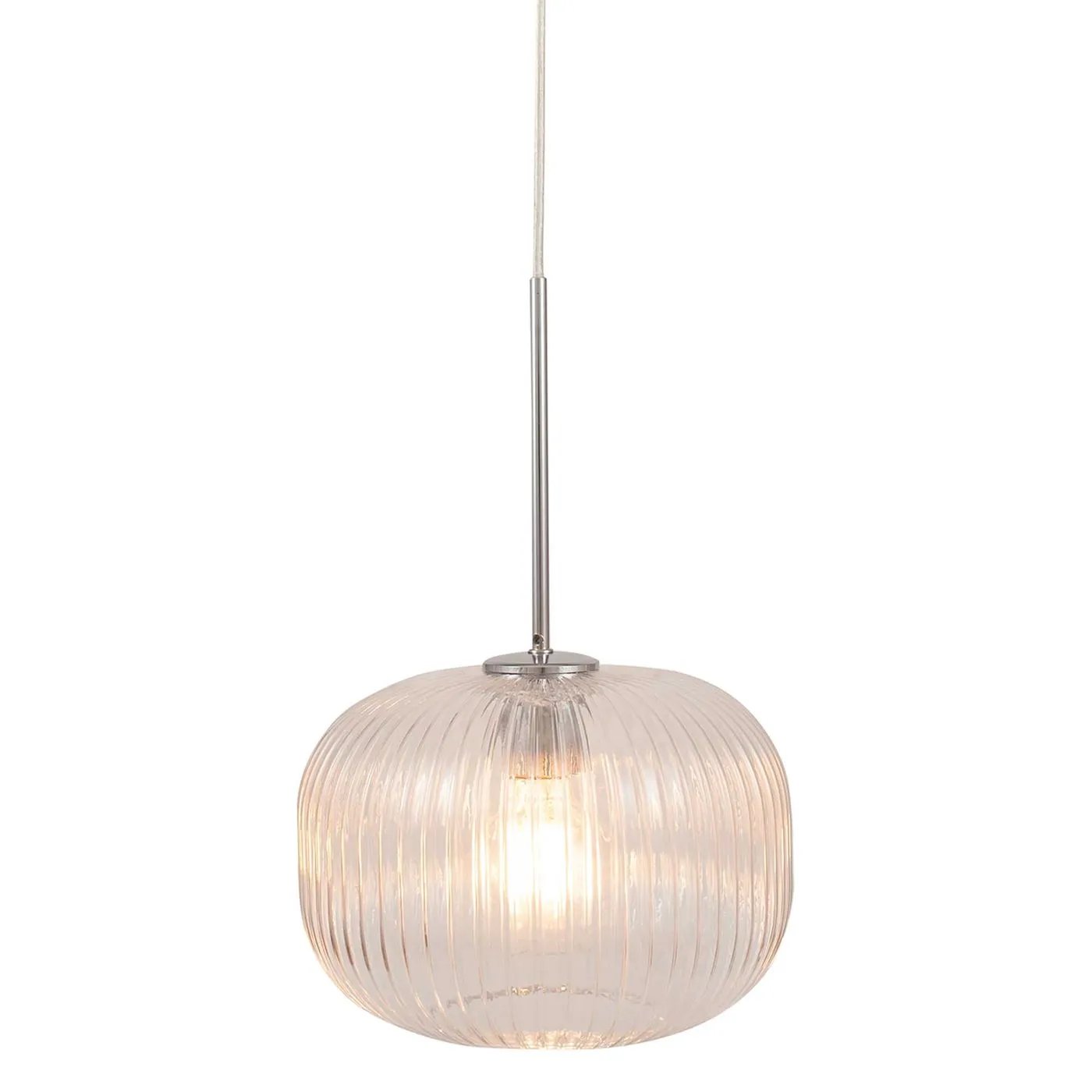 Glass Silver Pendant Light | Barker & Stonehouse 2