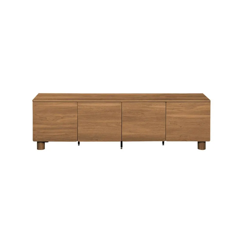 sweeek Wood decor TV stand 4 doors 180cm in Brown 3
