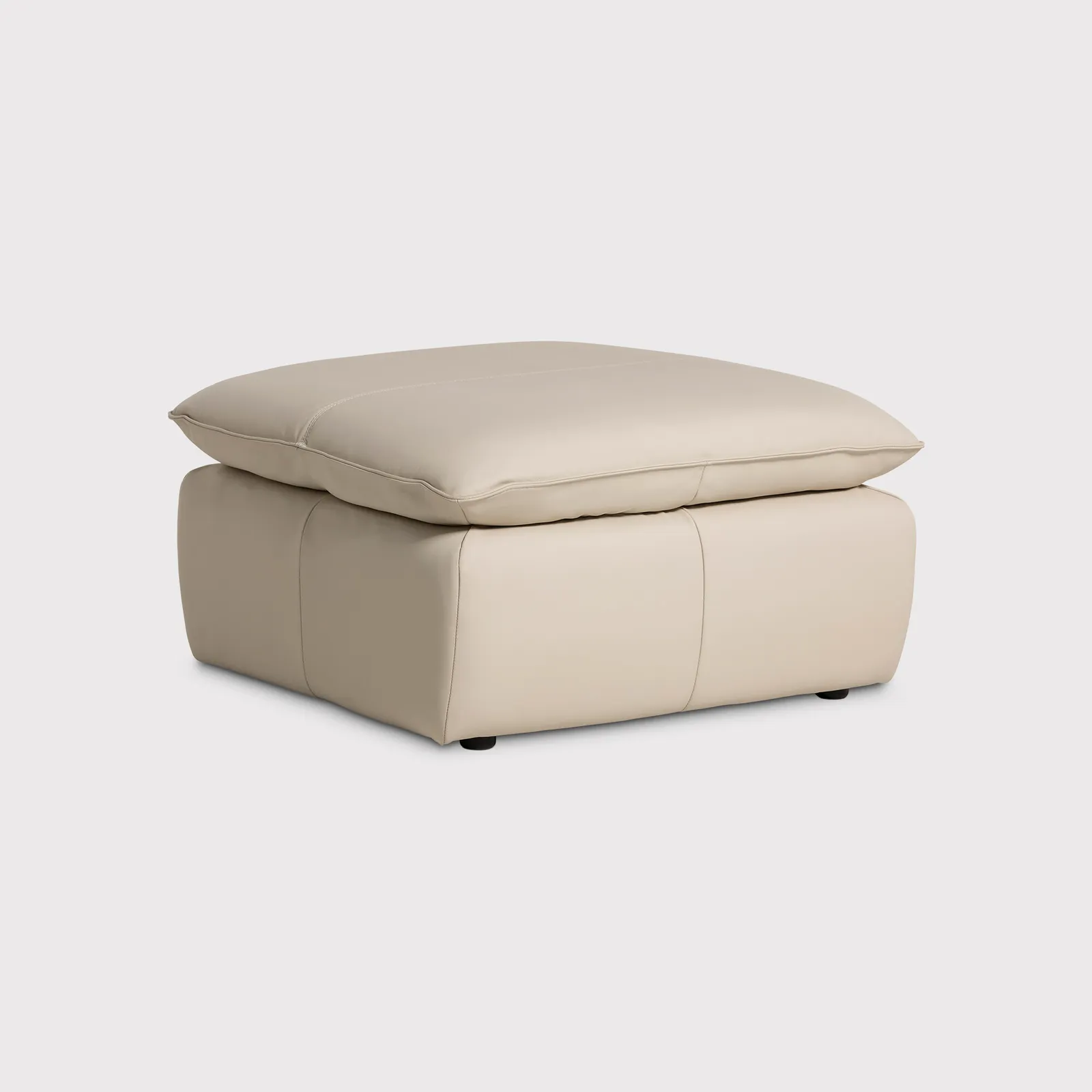 Holloway Large Ottoman Leather | Barker & Stonehouse