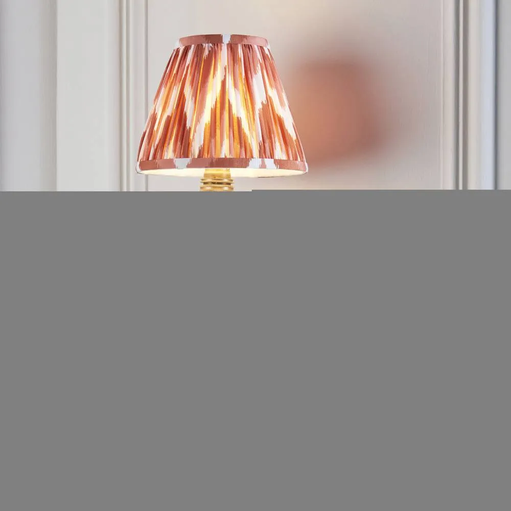 Netlighting Halo Tall & Zigzag 16cm Wall Lamp Antique Brass Apricot Orange in Gold 2