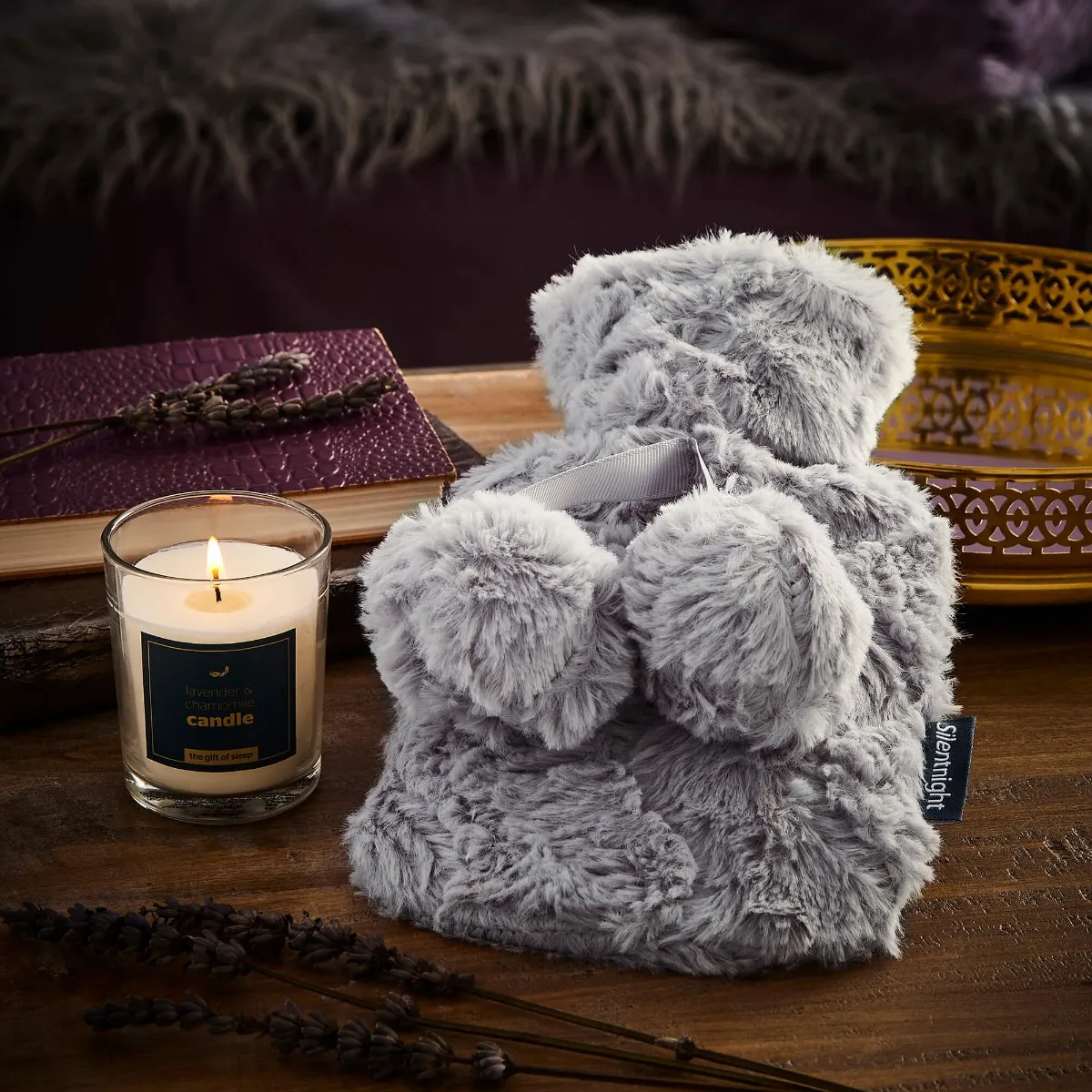 Silentnight Serenity Mini Hottie And Candle