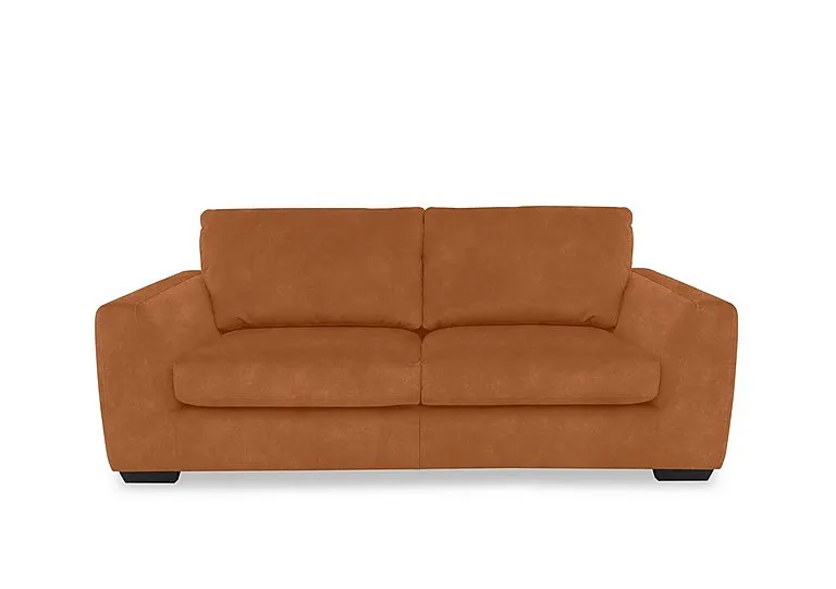 Dinky Fabric 3 Seater Sofa - Dexter Pumpkin