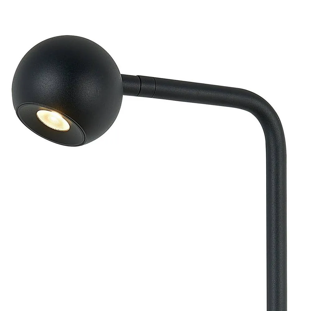 Netlighting Eyes Wall Lamp Switched 6W LED 3000K 390lm Sand Black 3yrs Warranty 3