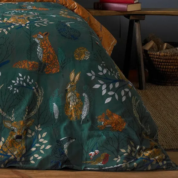Furn. Riva Forest Fauna Duvet Cover & Pillowcase Set 2