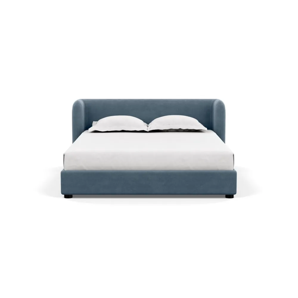 Scp Group Bed King Capelo Linen-Cotton Mineral 1