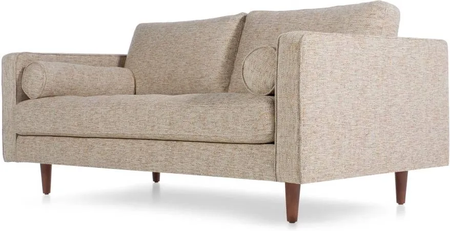 Scott Large 2 Seater Sofa, Amber Basketweave 