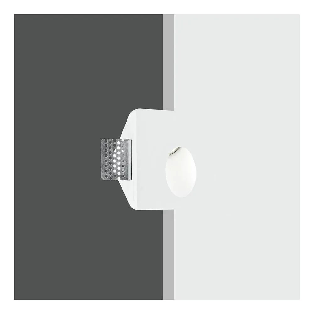 Netlighting ARIEL Recessed Wall Light White 10x10x5cm 2