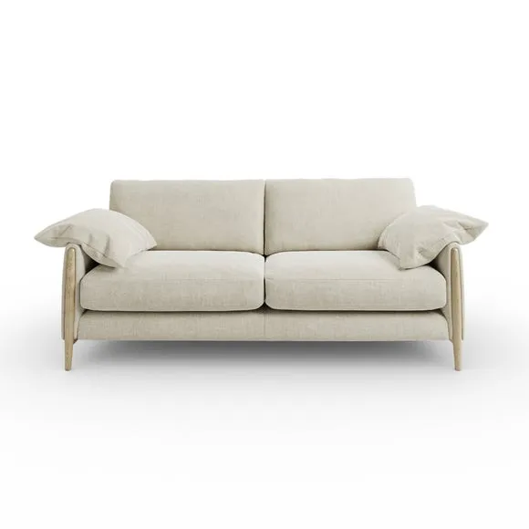 Hector Tonal Plush Chenille 4 Seater Sofa 6