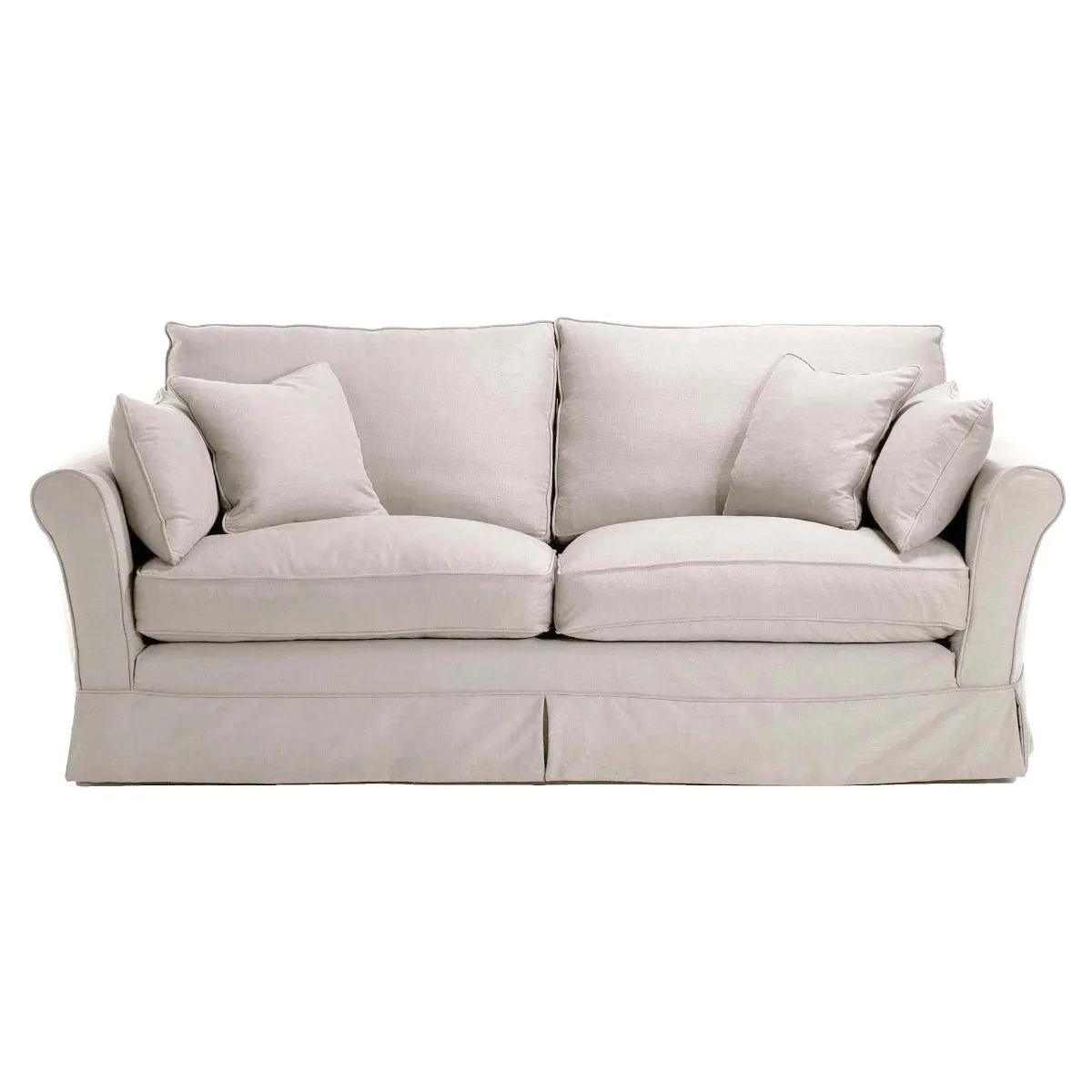 Berkeley Fabric Loose Covers Large Sofa - Barker & Stonehouse