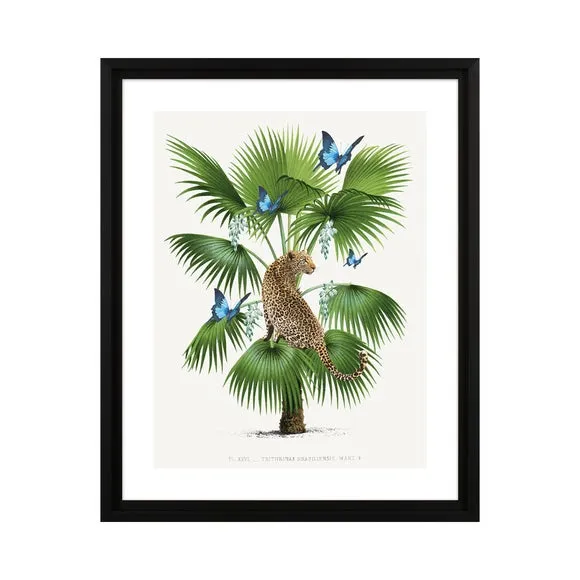 The Art Group Leopard Palm Framed Print 2