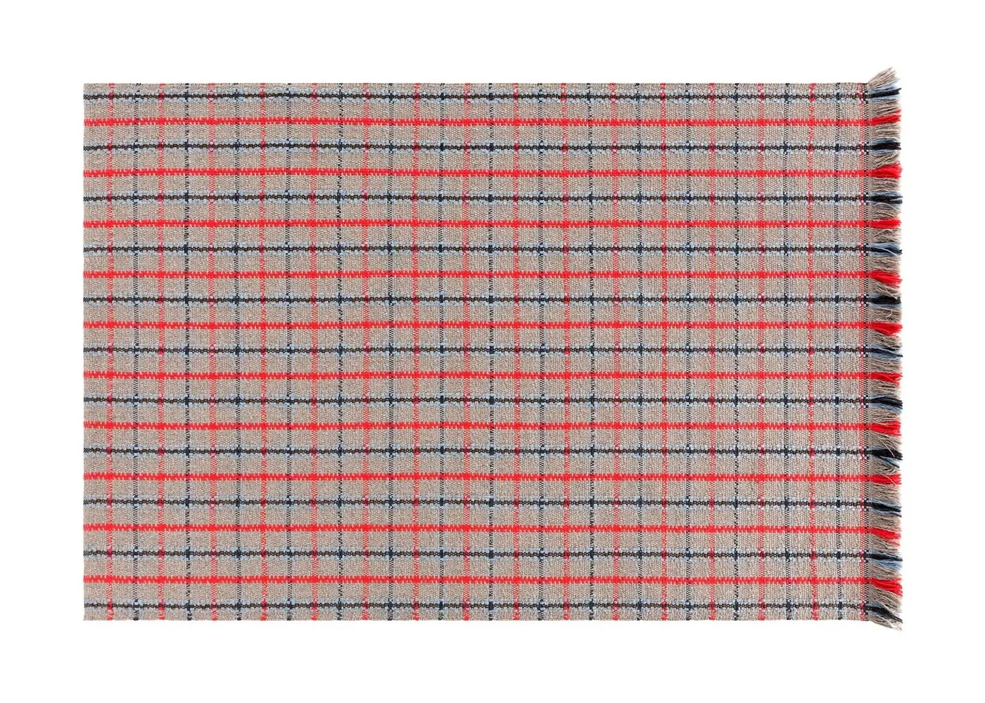 Gandia Blasco Garden Layers Rug Tartan Blue