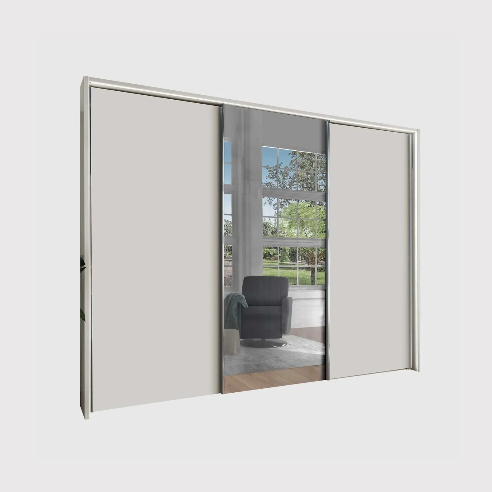 Templin 3000 3 Door Sliding Ward , Neutral | Barker & Stonehouse