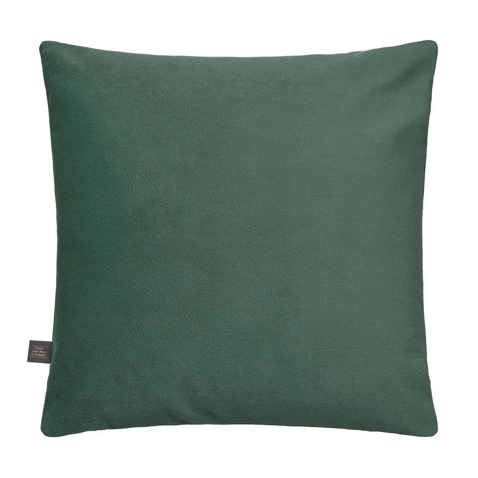 Green Faux Suede Cushion, Square Polyester | Barker & Stonehouse 5