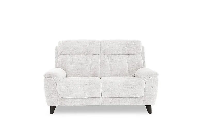 Dreamer Fabric 2 Seater Power Recliner Sofa - Frost
