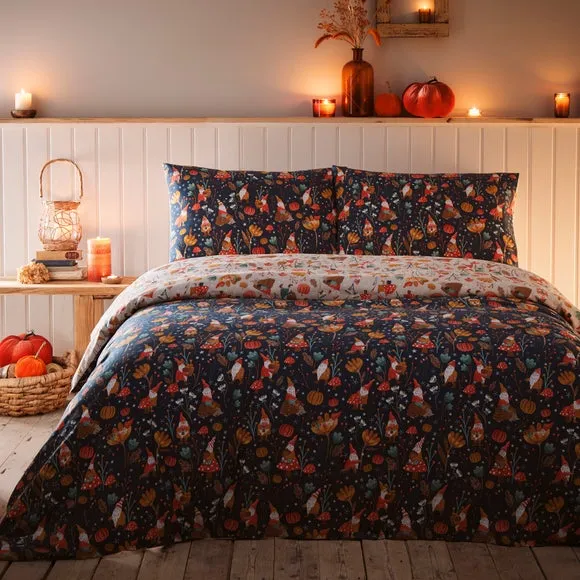 Gnomes and Friends Duvet Cover & Pillowcase Set 3