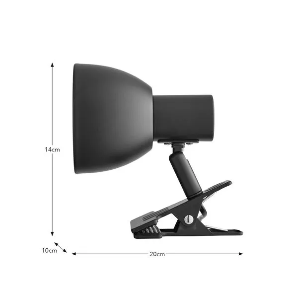 Imi Metal Adjustable Clip-On Task Table Lamp 6