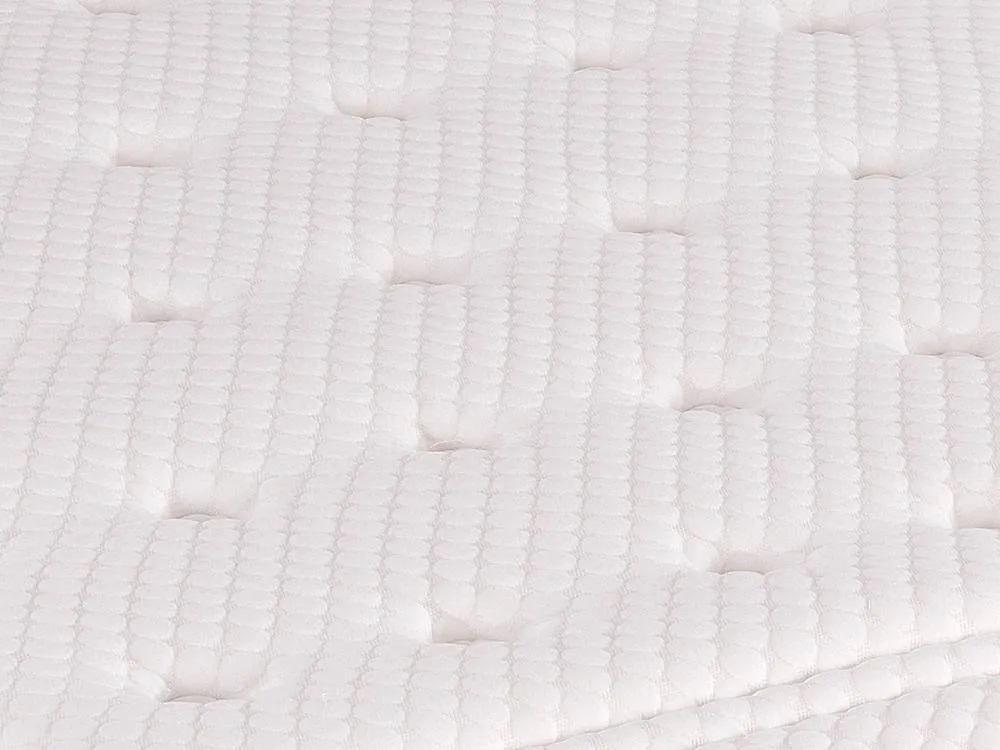 Vente-unique Mattress - 180 X 200 Cm - Hybrid 7-Zone Pocket Sprung & Memory Foam in White 6