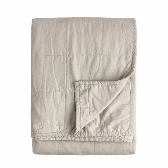 Yard Hebden Washed Cotton Bedspread 4